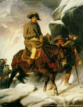 Наполеон переходит Альпы